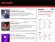 Tablet Screenshot of amusio.com